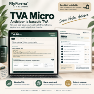 TVA Micro – suivi des seuils de TVA pour micro-entrepreneurs